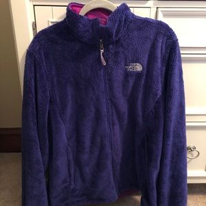 The North Face Osito Fleece Jacket Purple XL